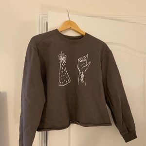 dodie “party tattoos” sweatshirt